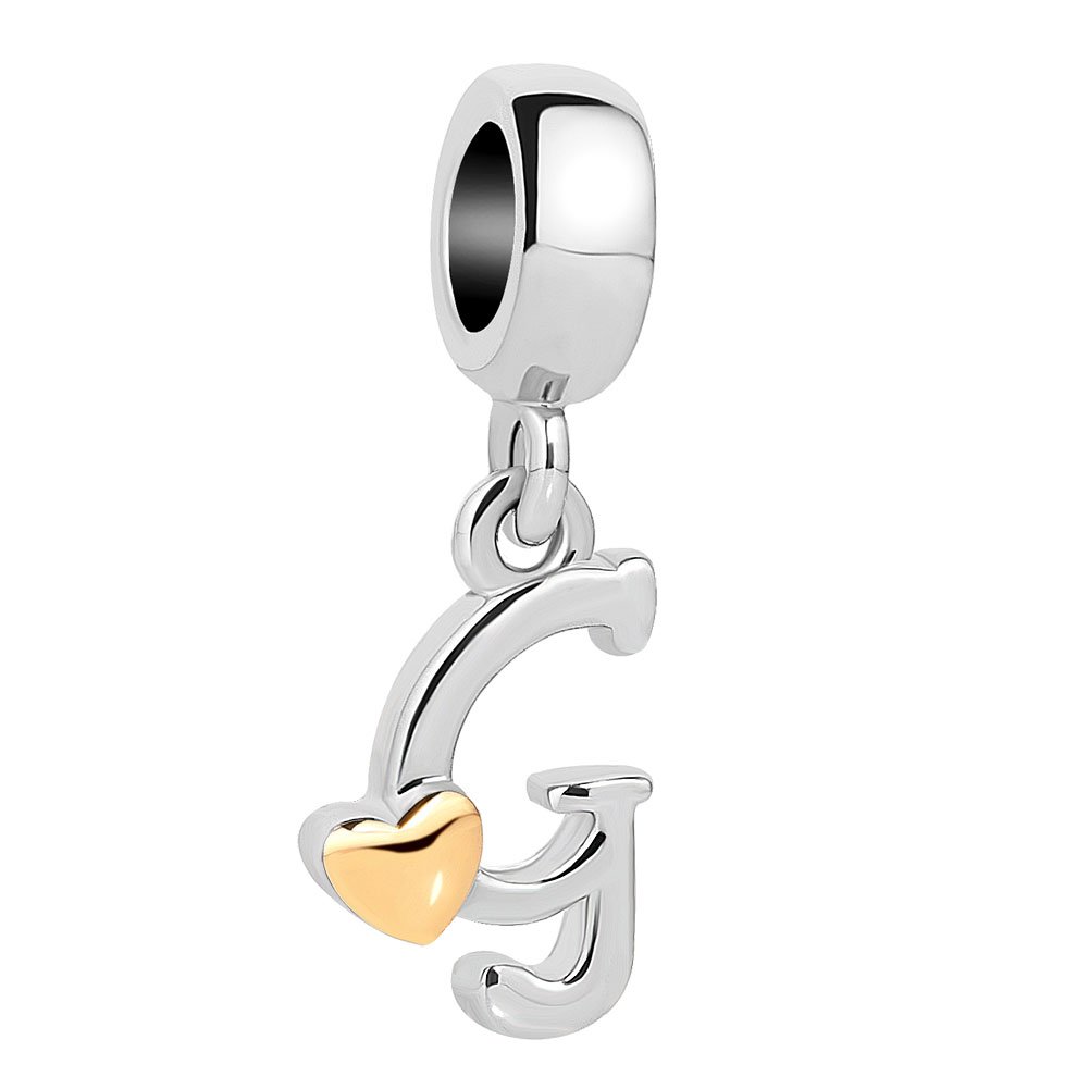 A-Z Alphabet Charm Dangle Beads for DIY Bracelets - Perfect for Jewelry Making, Personalized Gifts & Party Favors