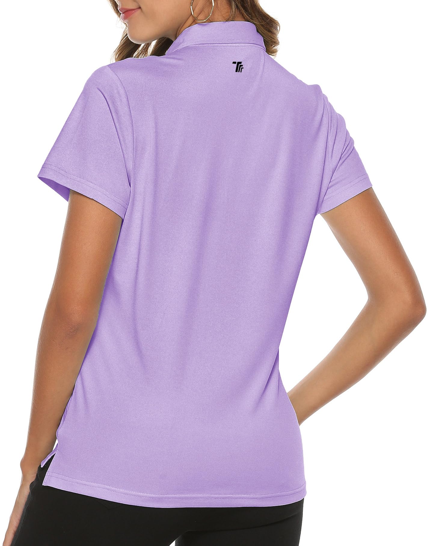 Women's Moisture Wicking Golf Polo Shirts - Breathable Short Sleeve Ladies Golf Tops for Summer - Perfect for Golfing, Tennis & Outdoor Sports