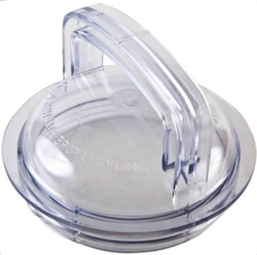 Pool Pump Strainer Clear Cover Lid 355301 - Replacement Part for Swimming Pool Maintenance | Perfect for Inground & Above Ground Pools