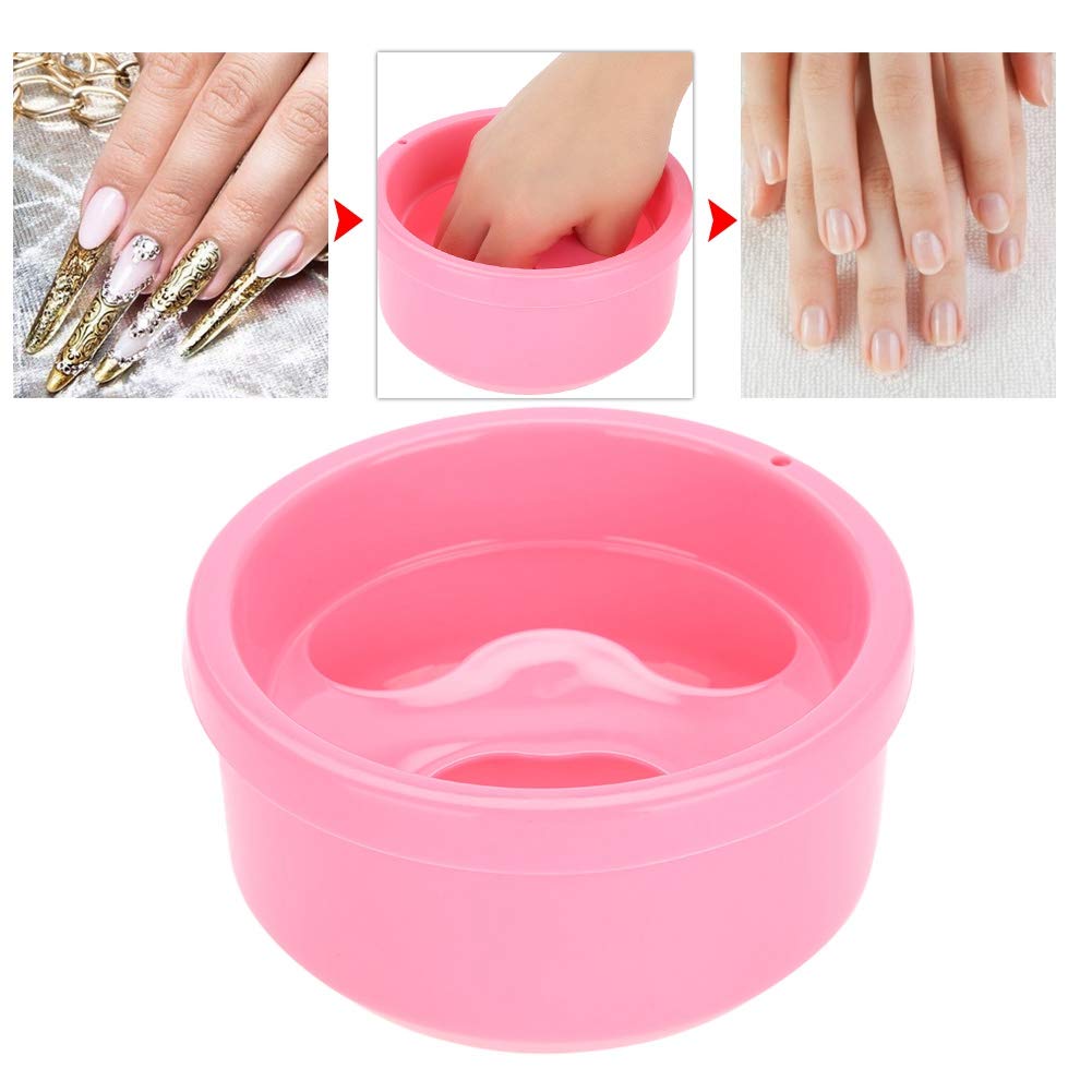 Professional Nail Art Soak Bowl - Manicure Tray for Polish Treatment & False Nail Removal | Nail Care Tool with Sterilization Function | Perfect for Salon, Home Spa & DIY Nail Treatments