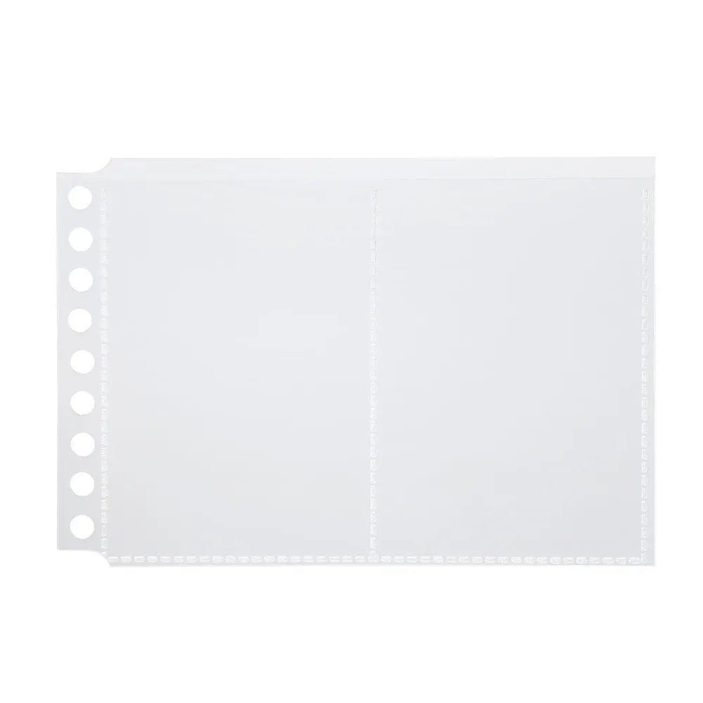 Maruman Clear Pocket Mini Loose Leaf Notebook - Portable 5.7