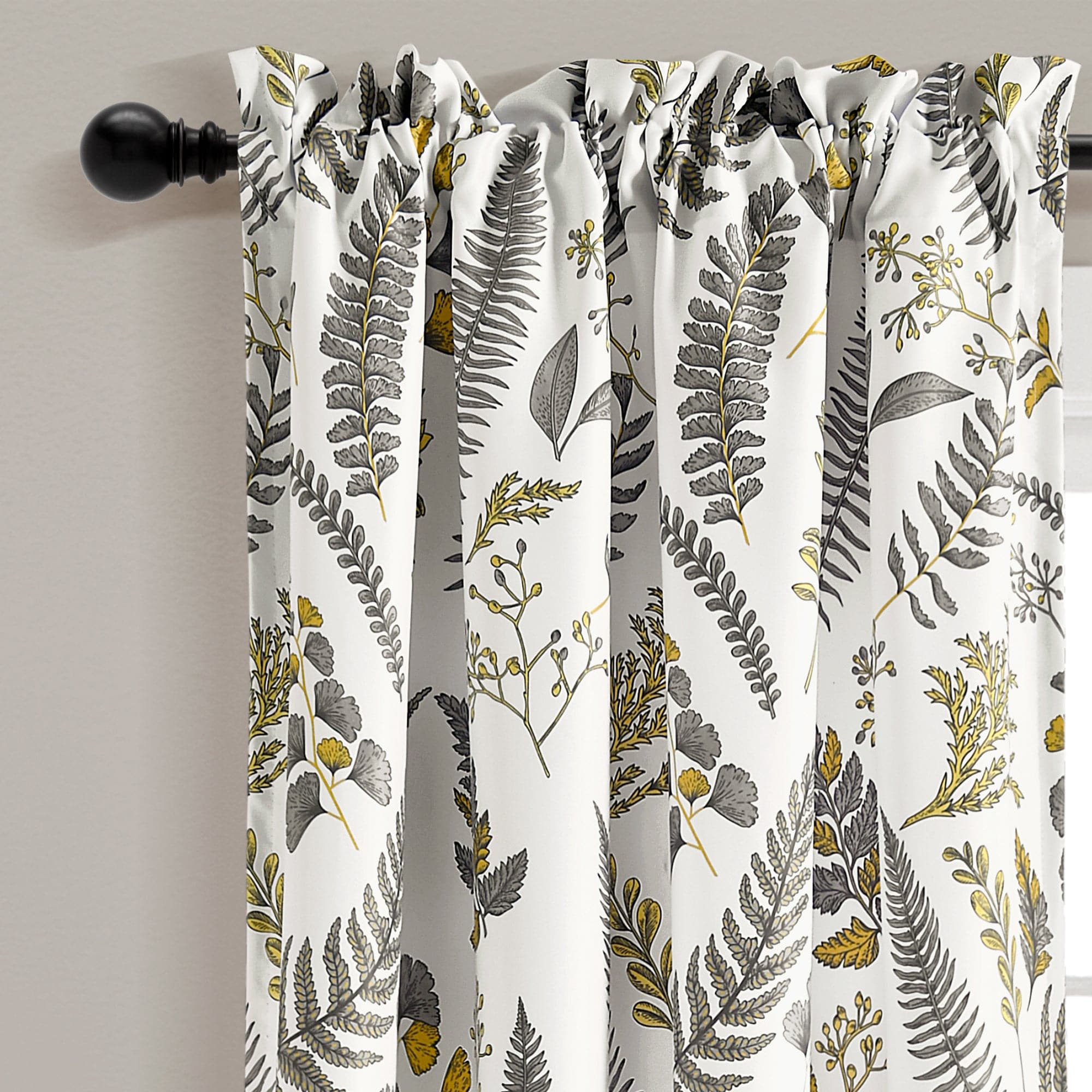 Devonia Light Filtering Window Curtains - Set of 2 Panels for Living Room & Bedroom - Soft Sheer Drapes for Privacy & Sun Protection