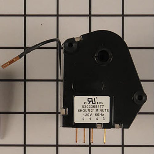 Frigidaire Refrigerator Defrost Timer Replacement - 120V Upgraded Aftermarket Part for Improved Cooling Performance | Compatible with Multiple Frigidaire Models | Perfect for Home Kitchen, Restaurant & Commercial Refrigeration Use