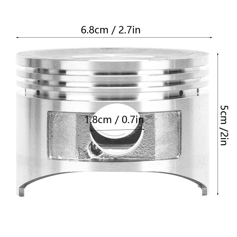 168F-6.5/168F-2/GX200 Gasoline Engine Piston Assembly Kit - Replacement Parts for Lawn Mowers, Generators & Small Engines - Durable Repair Accessories for Outdoor Power Equipment Maintenance