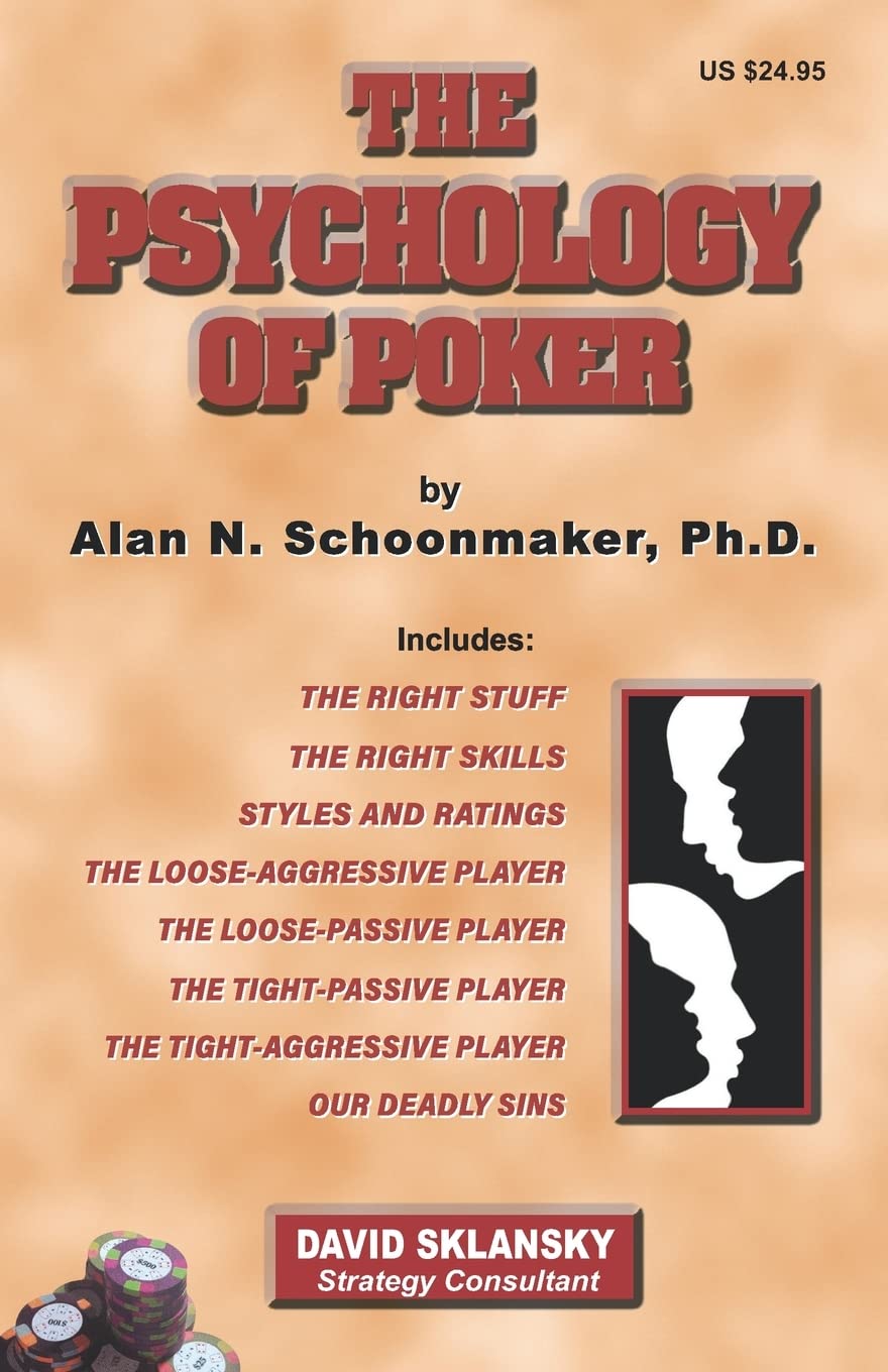 The Psychology of Poker - Essential Poker Psychology Book for Winning Strategies & Mental Game | Improve Your Poker Skills for Tournaments & Cash Games