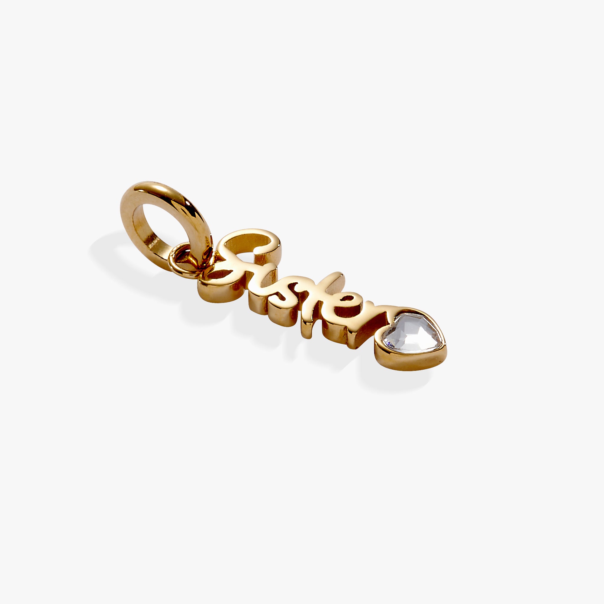 Elegant 'Sister' Interchangeable Charm Pendant - Perfect for Necklaces, Bracelets & Gift Giving