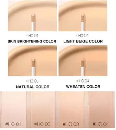 Full Coverage HD Liquid Concealer for Flawless Skin - Dark Circle & Blemish Corrector - Perfect for Daily Makeup & Photo Shoots