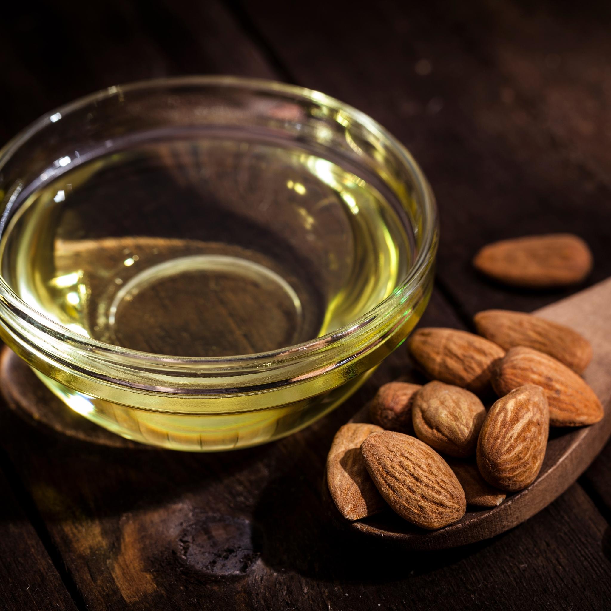 Pure Sweet Almond Oil for Skin & Hair - Cold Pressed, 100% Natural, Unrefined - Moisturizing & Nourishing for Face, Body & Scalp Care | DIY Beauty, Massage & Aromatherapy