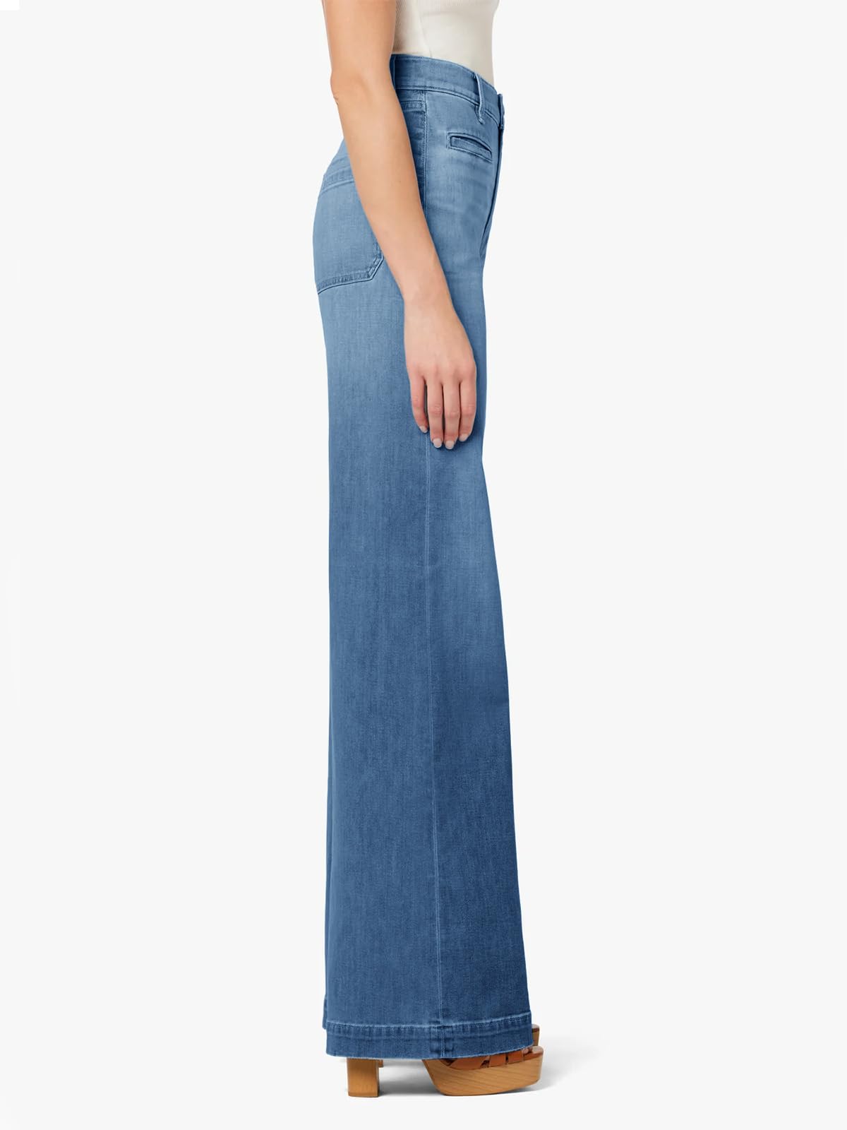 PLNOTME Women's High Waisted Wide Leg Jeans - Loose Boyfriend Style Casual Denim Pants for Everyday Wear, Street Fashion & Office Outfits