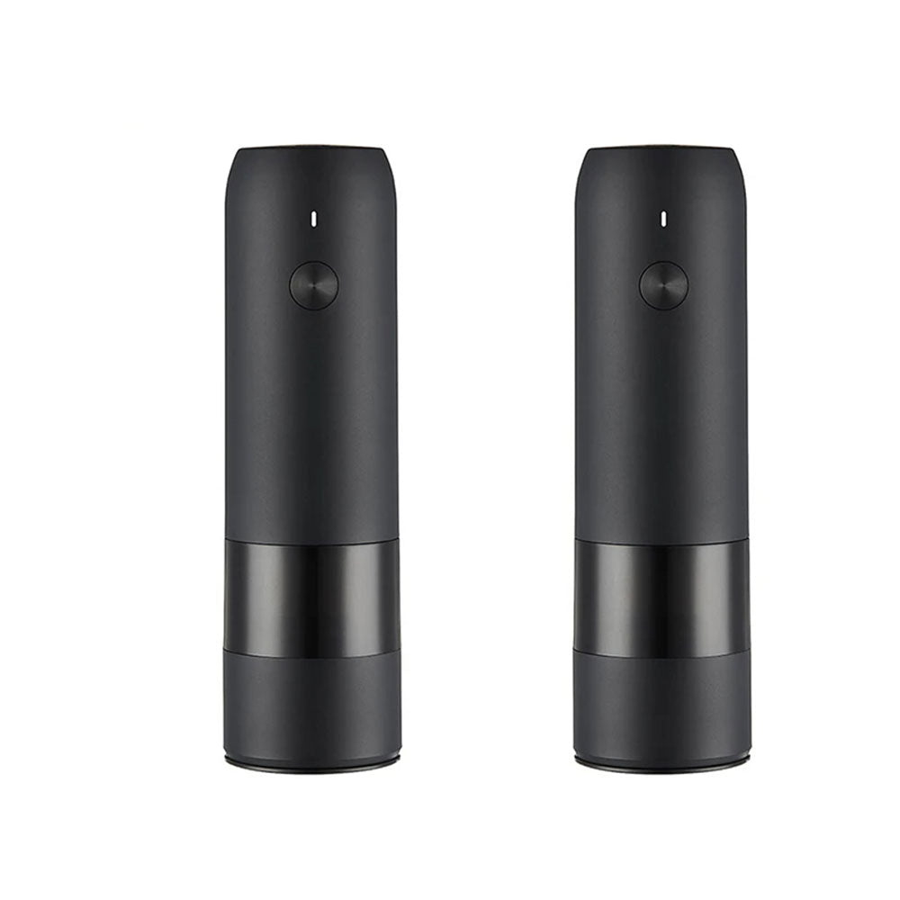 Premium Electric Salt and Pepper Grinder Set - Adjustable Coarseness, Battery Powered - Perfect for Kitchen, Dining Table & Outdoor BBQ