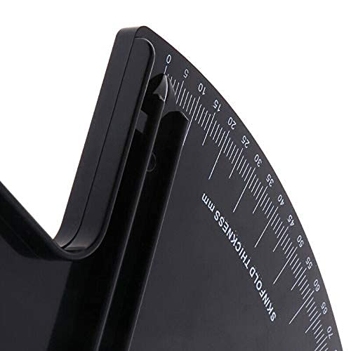 Ubersweet® Professional Body Fat Caliper & 80mm Measuring Tape Kit - Accurate Skinfold Measurement for Fitness, Weight Loss & Bodybuilding - Perfect for Home Gym, Personal Trainers & Health Enthusiasts