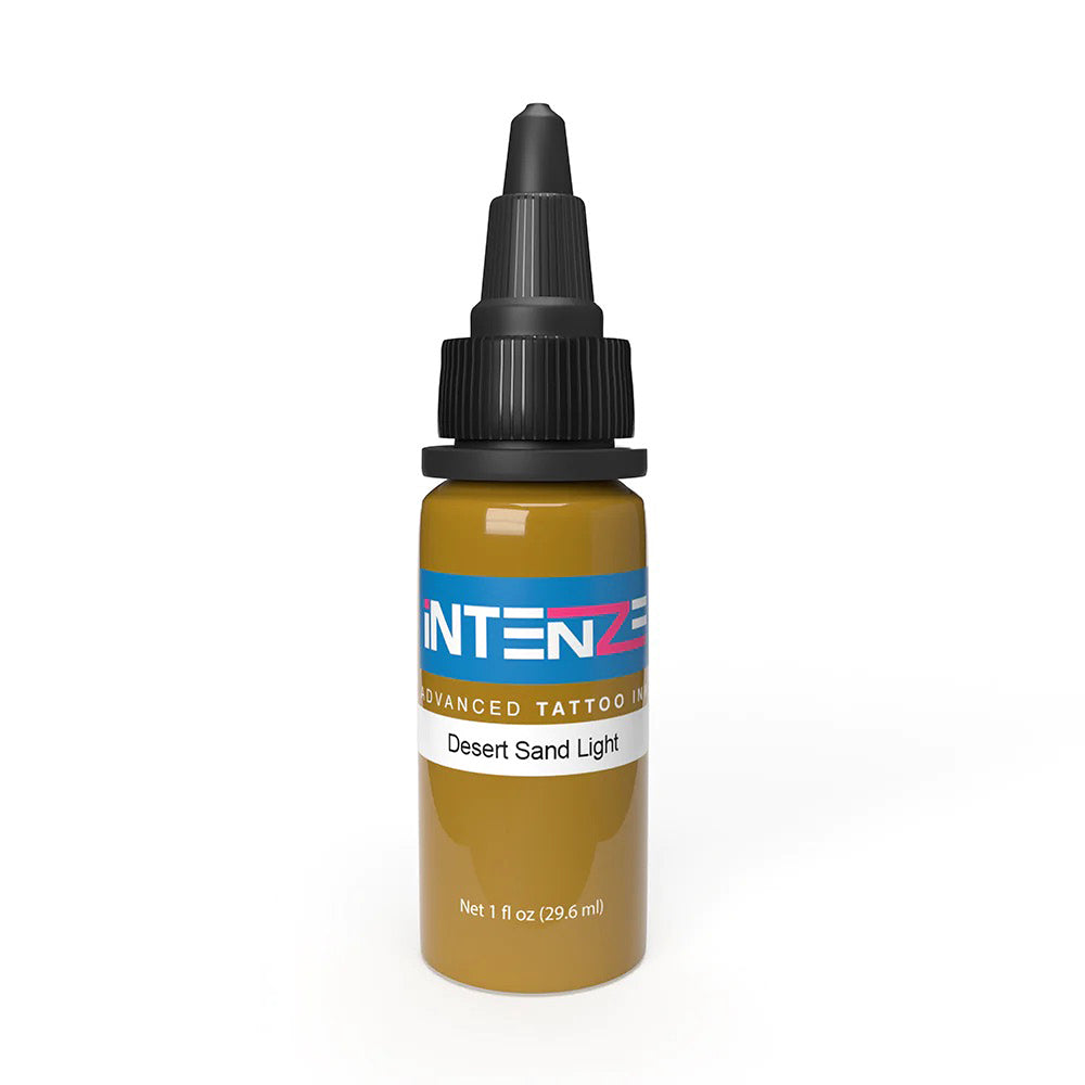 Desert Sand Light Tattoo Ink by Intenze - Choose Your Size - Perfect for Professional Tattoo Artists & Body Art Enthusiasts