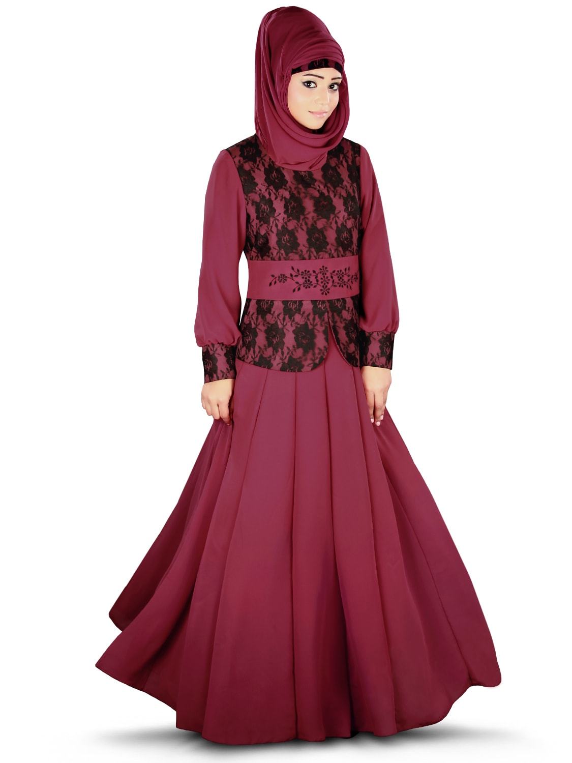 Abda Abaya - Elegant Muslim Women's Prayer Dress - Perfect for Prayer, Mosque, and Special Occasions