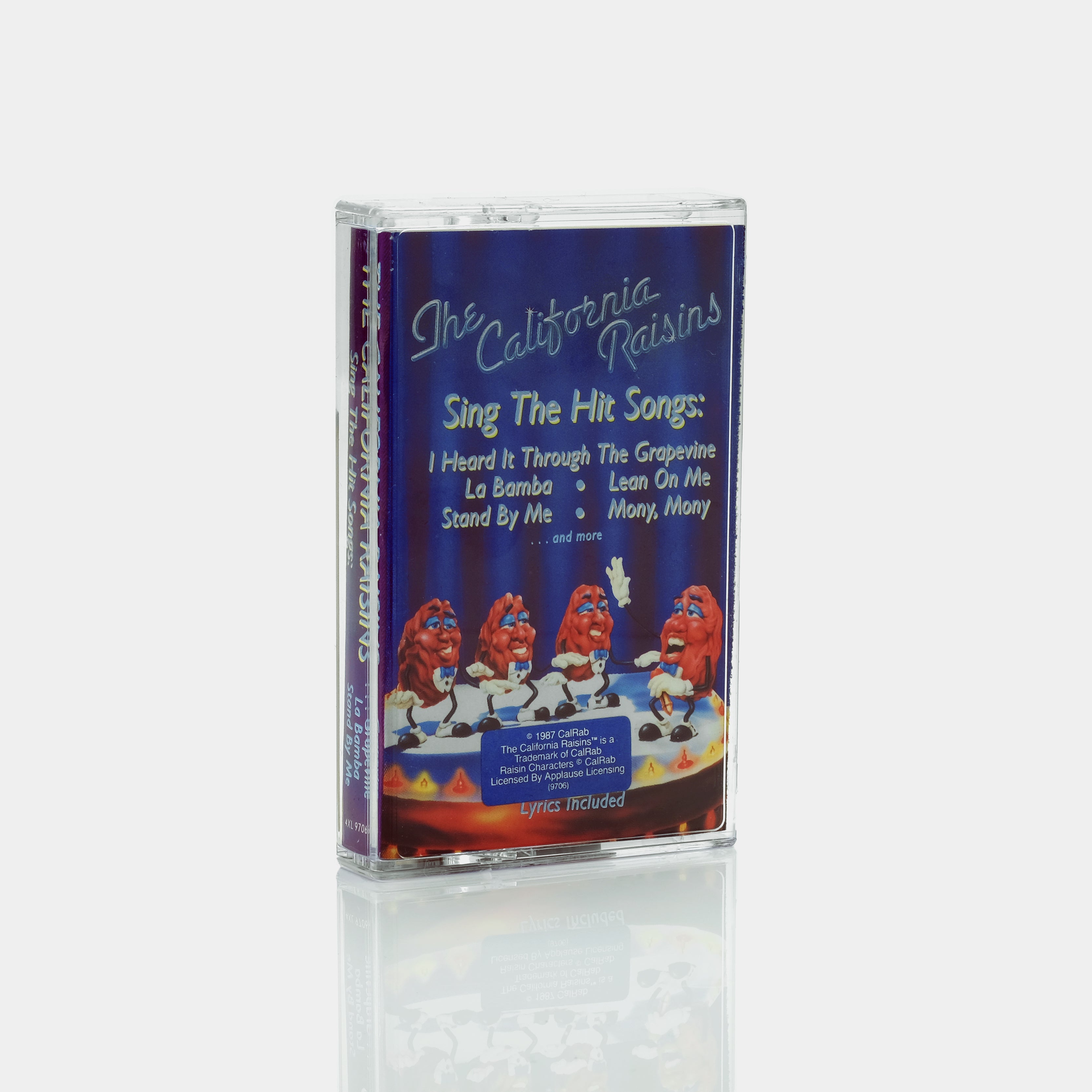 California Raisins Sing The Hit Songs Cassette Tape - Classic 80s Cartoon Band Music for Kids & Nostalgic Collectors - Perfect for Road Trips, Retro Parties & Vintage Music Lovers