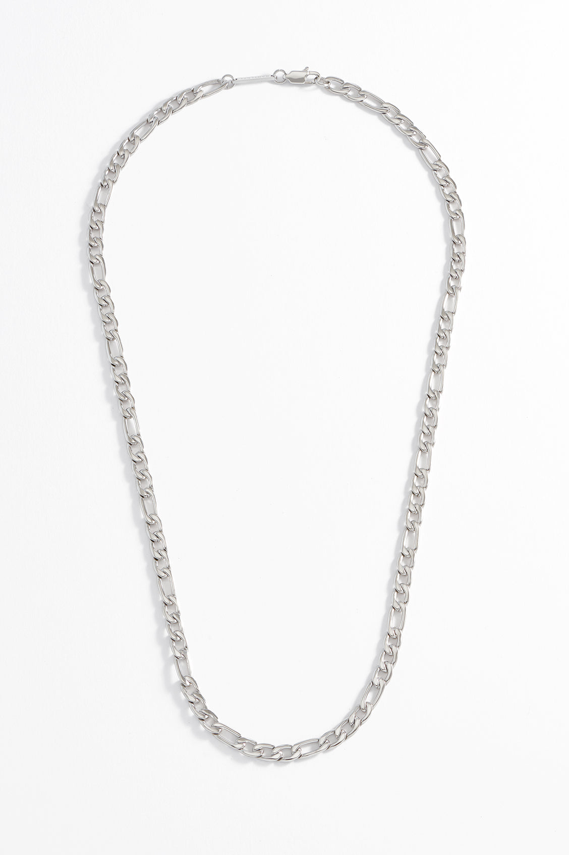 Stylish Men's Figaro Chain Necklace - 14K Gold Plated Italian Link Jewelry for Gifts & Everyday Wear | Perfect for Casual Outfits, Date Nights & Special Occasions