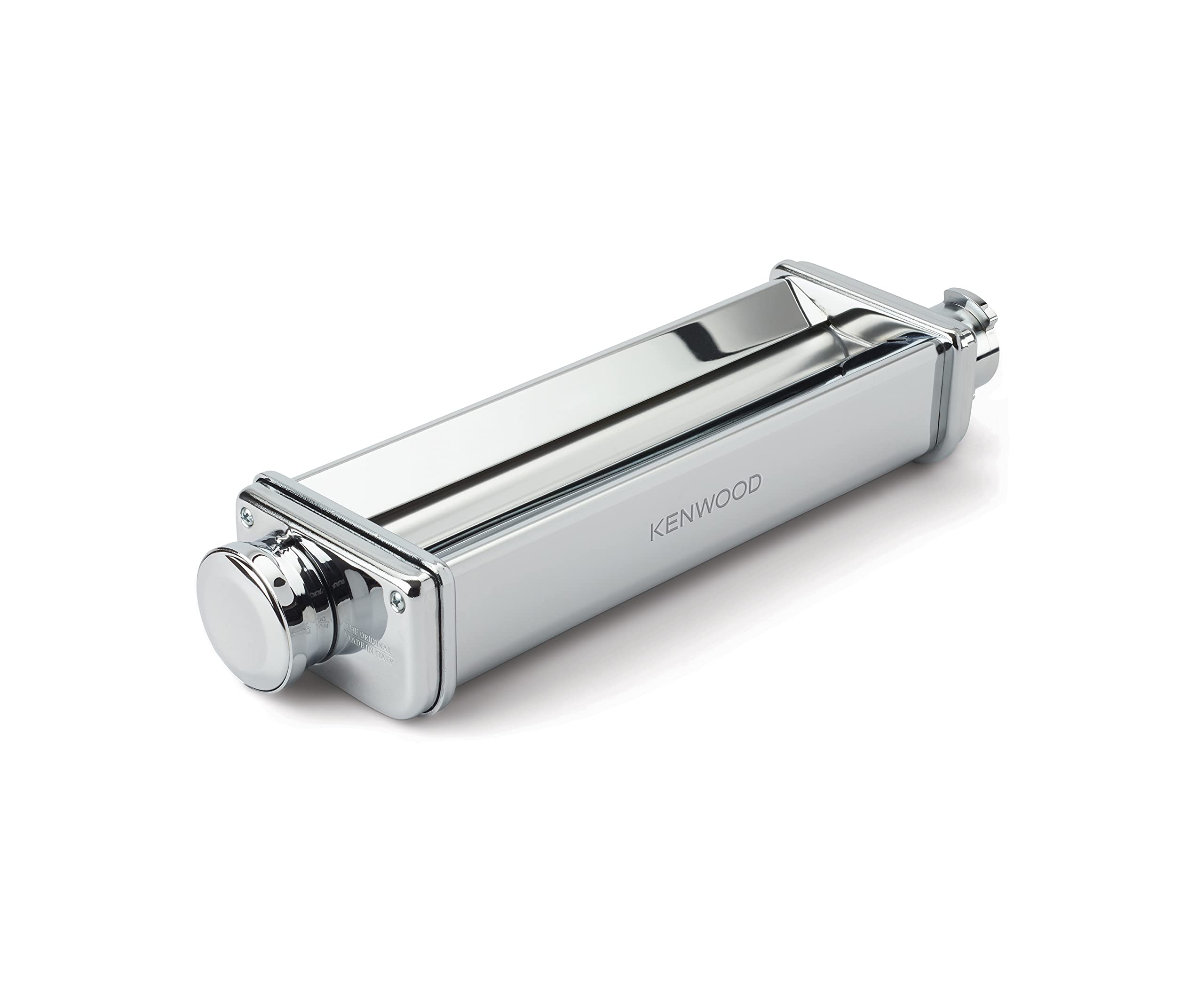 Kenwood XL KAX99.A0ME Pasta Maker Attachment for Kitchen Machine - Extra Wide 22cm Lasagna Plates, Chromed Stainless Steel Body & Durable Aluminum Rollers - Perfect for Homemade Pasta, Lasagna & Italian Cuisine