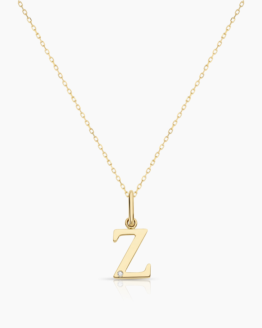 Vintage Diamond Alphabet Charm Necklace - Personalized Initial Pendant Jewelry for Women, Gift for Her, Birthday, Anniversary, Valentine's Day