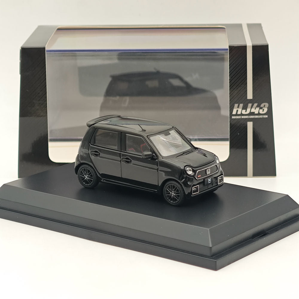 1/43 Scale Honda N ONE RS Crystal Black Pearl Diecast Model Car - Limited Edition Collectible for Car Enthusiasts & Hobbyists | Perfect for Display, Gifts & Model Car Collections