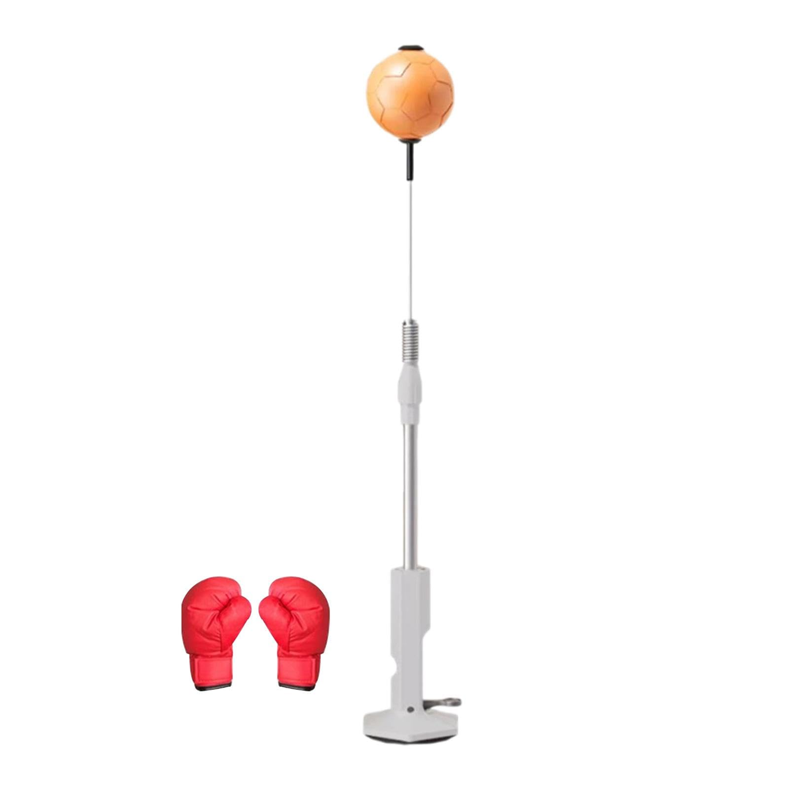 Tachiuwa Boxing Reflex Ball - Speed & Agility Training Punching Ball for MMA, Boxing & Fitness | Portable Reaction Ball with Stand for Home & Gym Workouts | Improve Hand-Eye Coordination & Reflexes