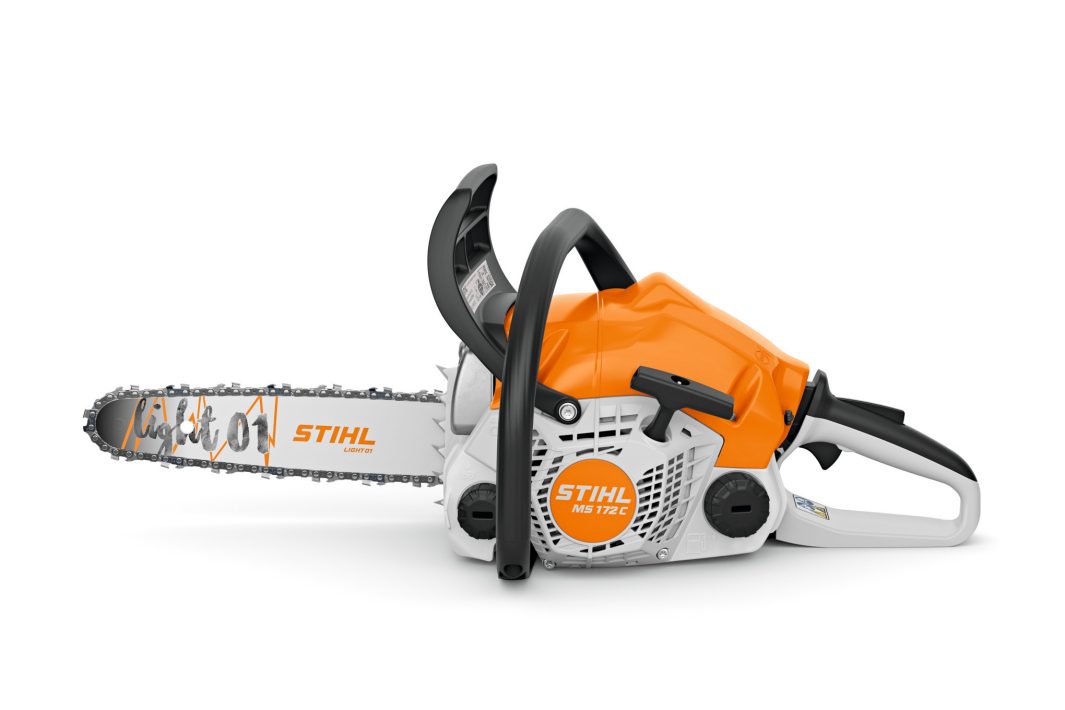 STIHL MS 172 C-E Gas Chainsaw - 18 Inch Bar, Lightweight Professional Chainsaw for Wood Cutting, Tree Trimming & Firewood - Perfect for Homeowners & Landscapers