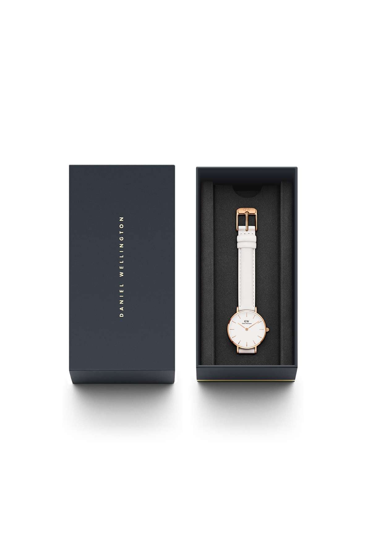 Daniel Wellington Petite Rose Gold Leather Watch for Women - Elegant & Minimalist Design, Perfect for Everyday Wear, Office & Special Occasions