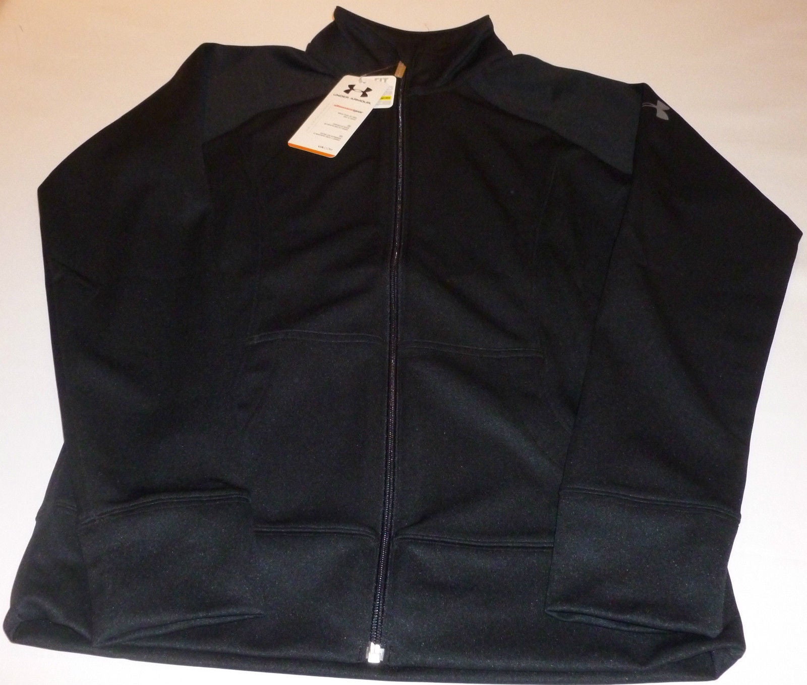 Under Armour Women's Woven Craze Fitness Jacket - Black, Size Small (10) - Lightweight Workout Top for Running, Gym & Outdoor Activities