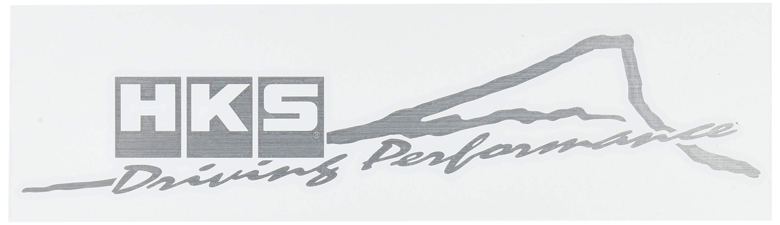 HKS 51003-AK116 Silver Sticker for Cars & Laptops