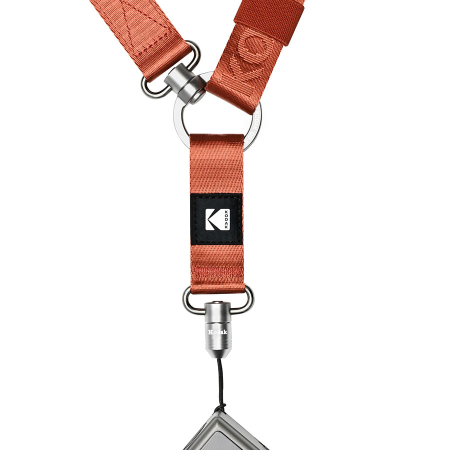 KODAK Multi-Purpose Adjustable Camera Strap - Burgundy Red for DSLR, Mirrorless & Film Cameras - Perfect for Travel, Hiking & Photography Enthusiasts