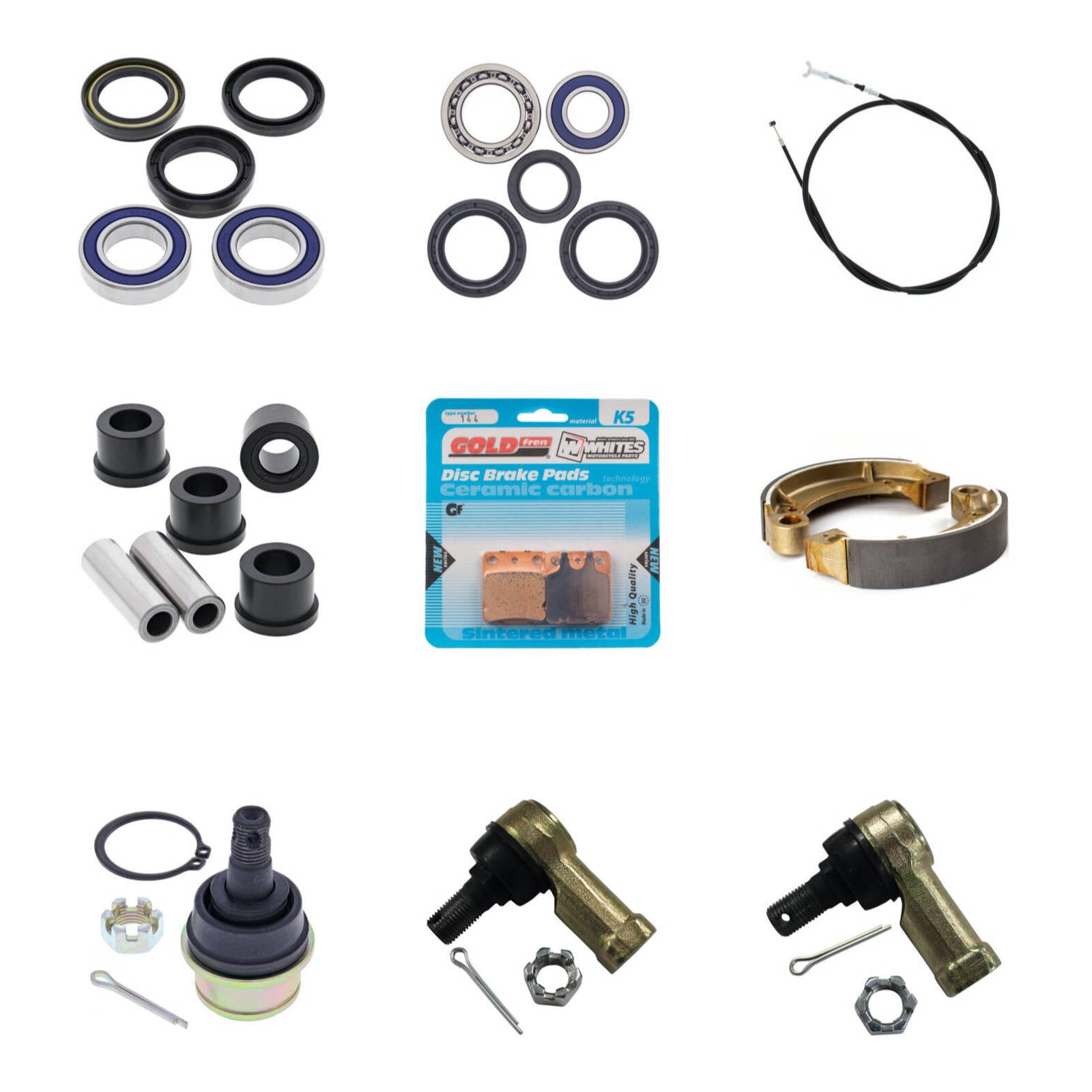 Refurbished ATV Kit for Yamaha YFM350FA Grizzly 4WD (2007-2011) - Complete Restoration Parts for Off-Road Adventures & Trail Riding