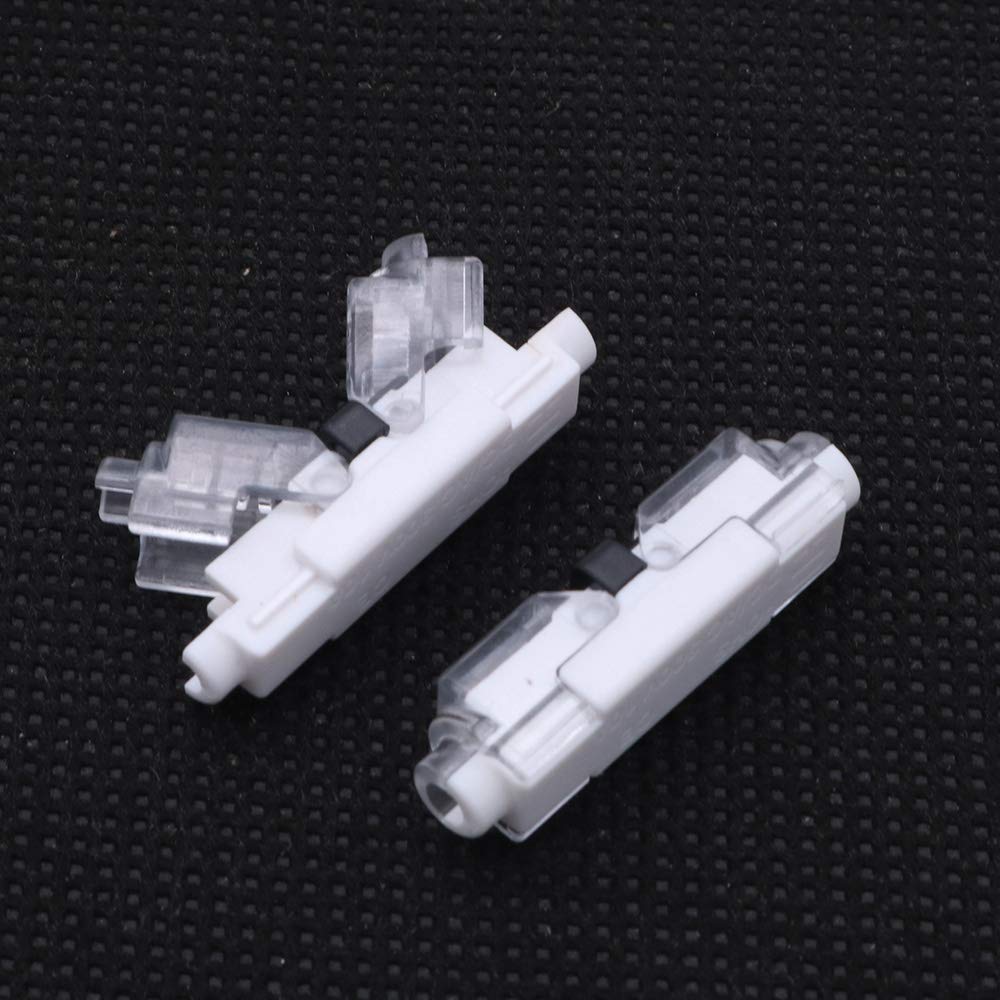 50 Pack NUZAMAS Quick Splice Wire Connectors - 2 Way 1 Pin Low Voltage Tap Terminals for Automotive, Home & DIY Electrical Wiring Projects