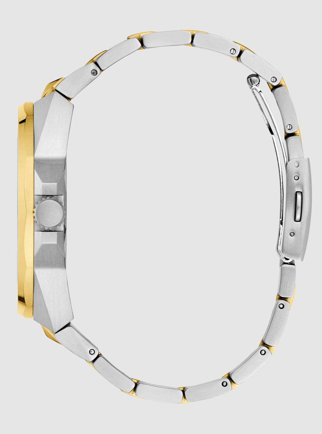 Stylish Gold & Silver Dashboard Link Watch for Men & Women - Luxury Bracelet Watch for Formal & Casual Wear - Perfect for Office, Parties & Everyday Use