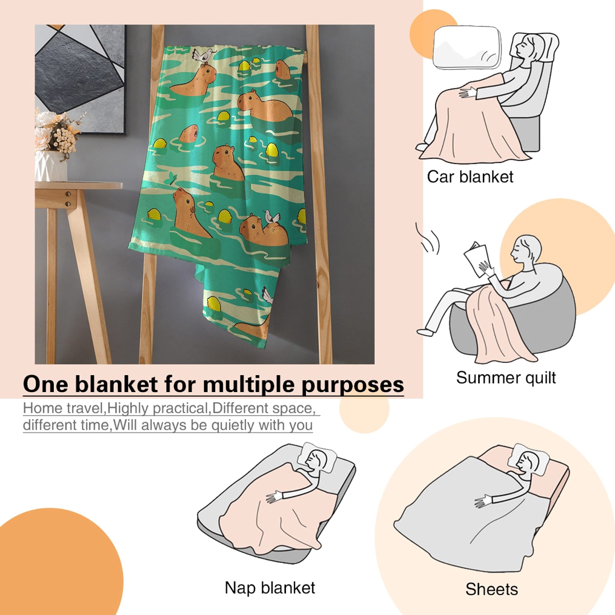 AMITAYUS Ultra Soft Flannel Fleece Blanket 50