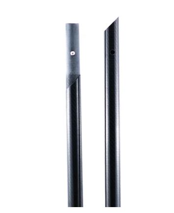 Blu Wave The Blend 3-Piece Adjustable SUP Paddle for Kayak & Stand Up Paddle Board - Lightweight Carbon Fiber Shaft for Surfing, Fishing & Outdoor Water Sports