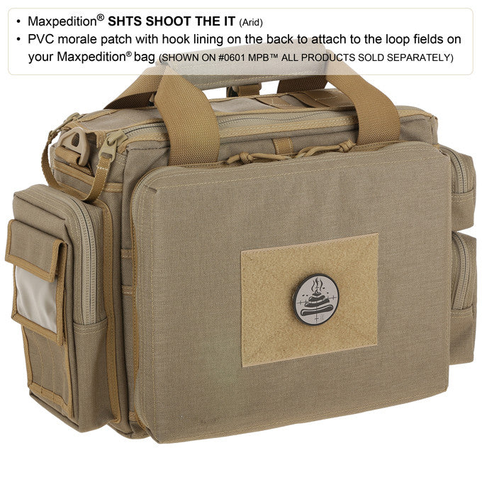 Shoot The It Morale Patch - Custom Embroidered Military Patch for Tactical Gear, Hats & Backpacks - Perfect for Army, Police & Outdoor Enthusiasts