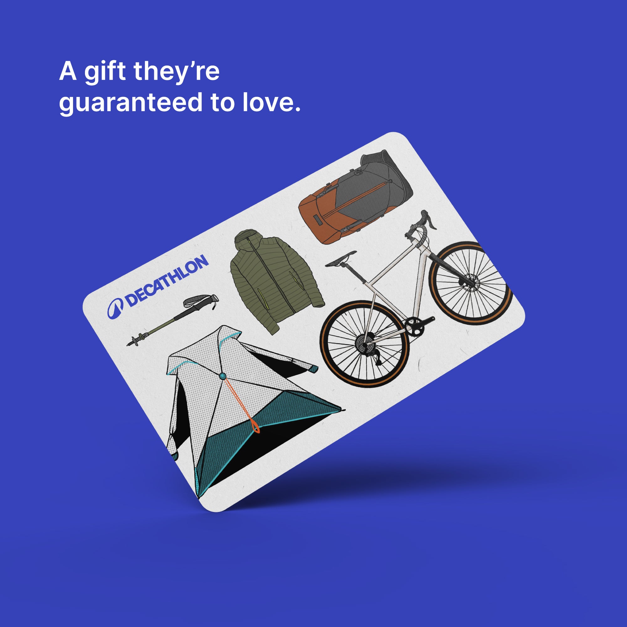 Decathlon E Gift Card - Perfect for Sports Enthusiasts | Online Shopping & Fitness Rewards | Great for Birthdays, Holidays & Employee Incentives