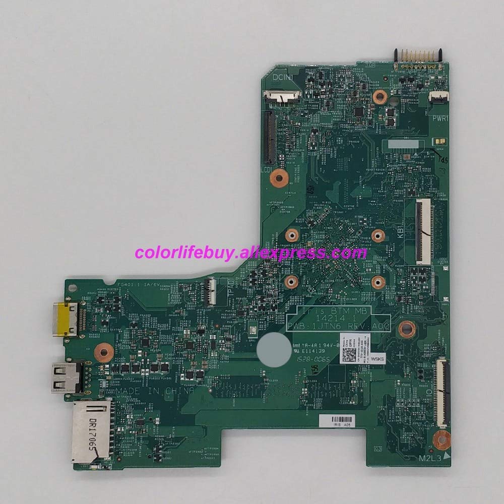 Original Dell Inspiron 3451 Laptop Motherboard CN-0H9V44 0H9V44 H9V44 14214-1 PWB:1JTN6 N2840 - Replacement Mainboard for Dell Notebook PC - Perfect for Home, Office & School Use