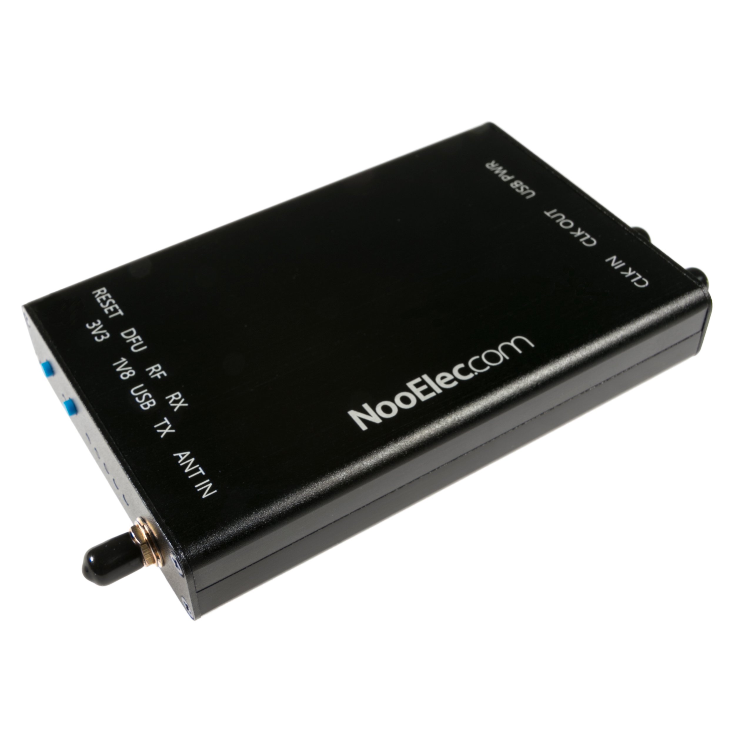 NooElec Black Extruded Aluminum Enclosure Kit for HackRF One - Protective Case for Great Scott Gadgets - Perfect for RF Projects, DIY Electronics & Wireless Security Testing