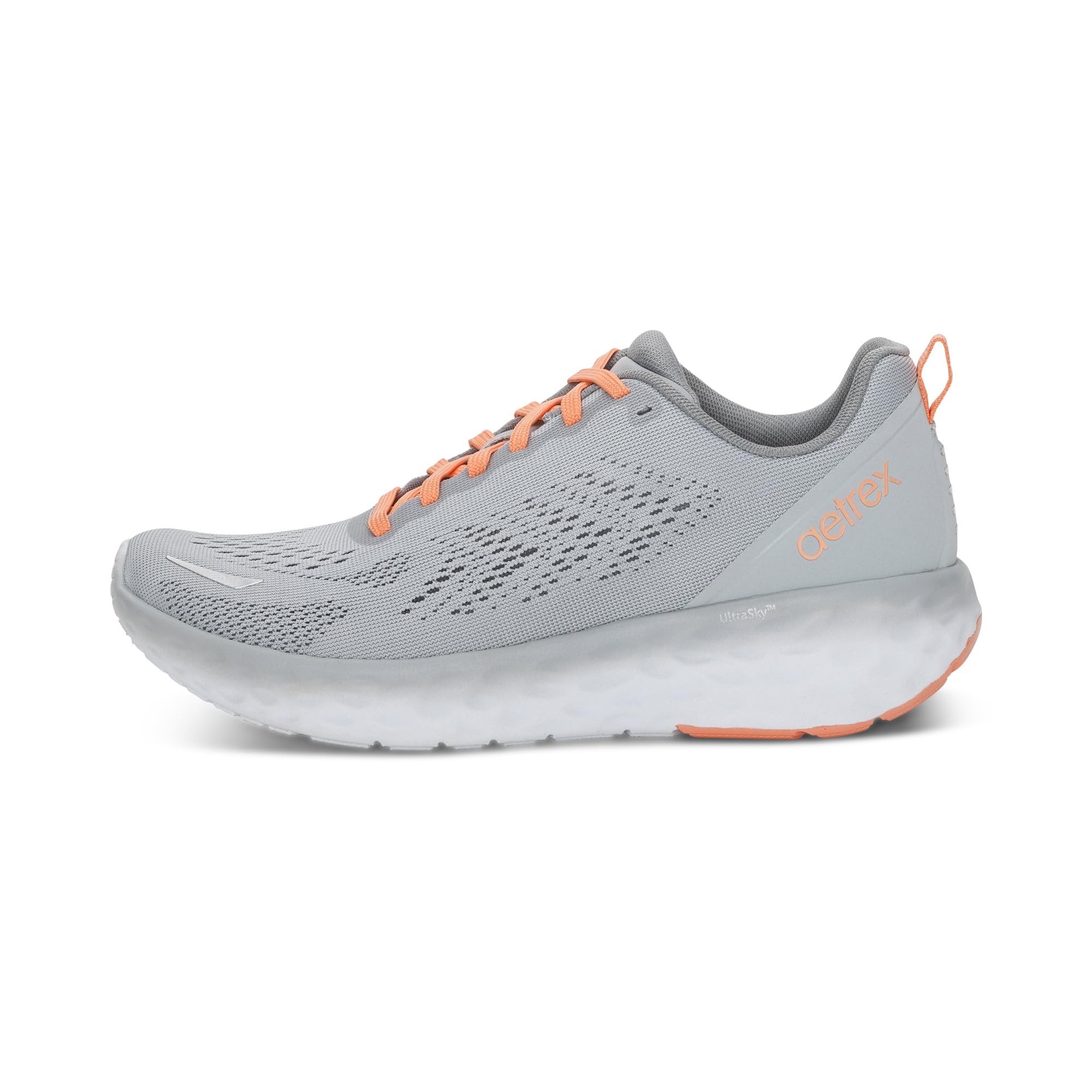 Aetrex Women's Danika Orthopedic Arch Support Sneakers - Breathable Extra Padded Heel Comfort Shoes for Walking, Running & Everyday Wear