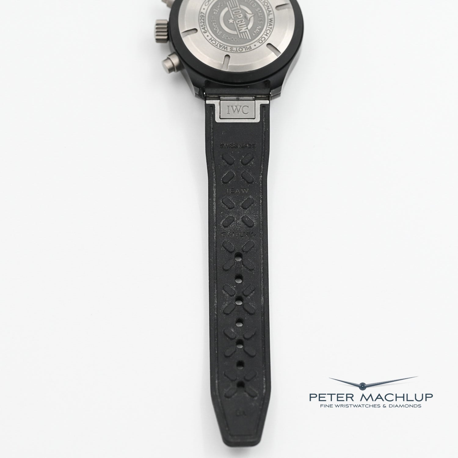 IWC Pilot Top Gun Chronograph 2023 - Luxury Swiss Men's Watch with Black Ceramic Case & Automatic Movement | Perfect for Aviation Enthusiasts, Business Professionals & Collectors
