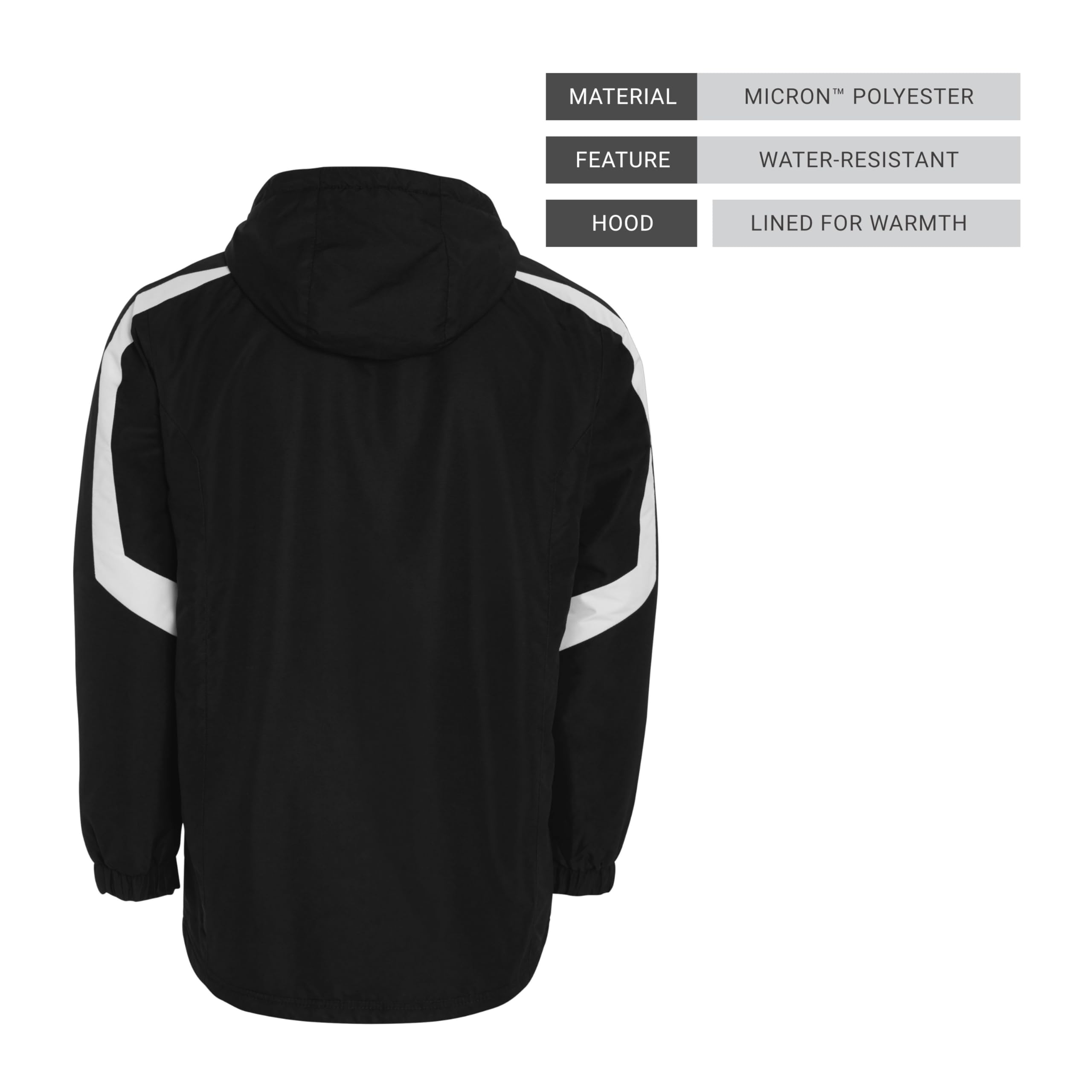 Holloway Charger Jacket - Water-Resistant Windbreaker for Men, Lightweight Athletic Fit Outdoor Jacket for Running, Hiking & Travel