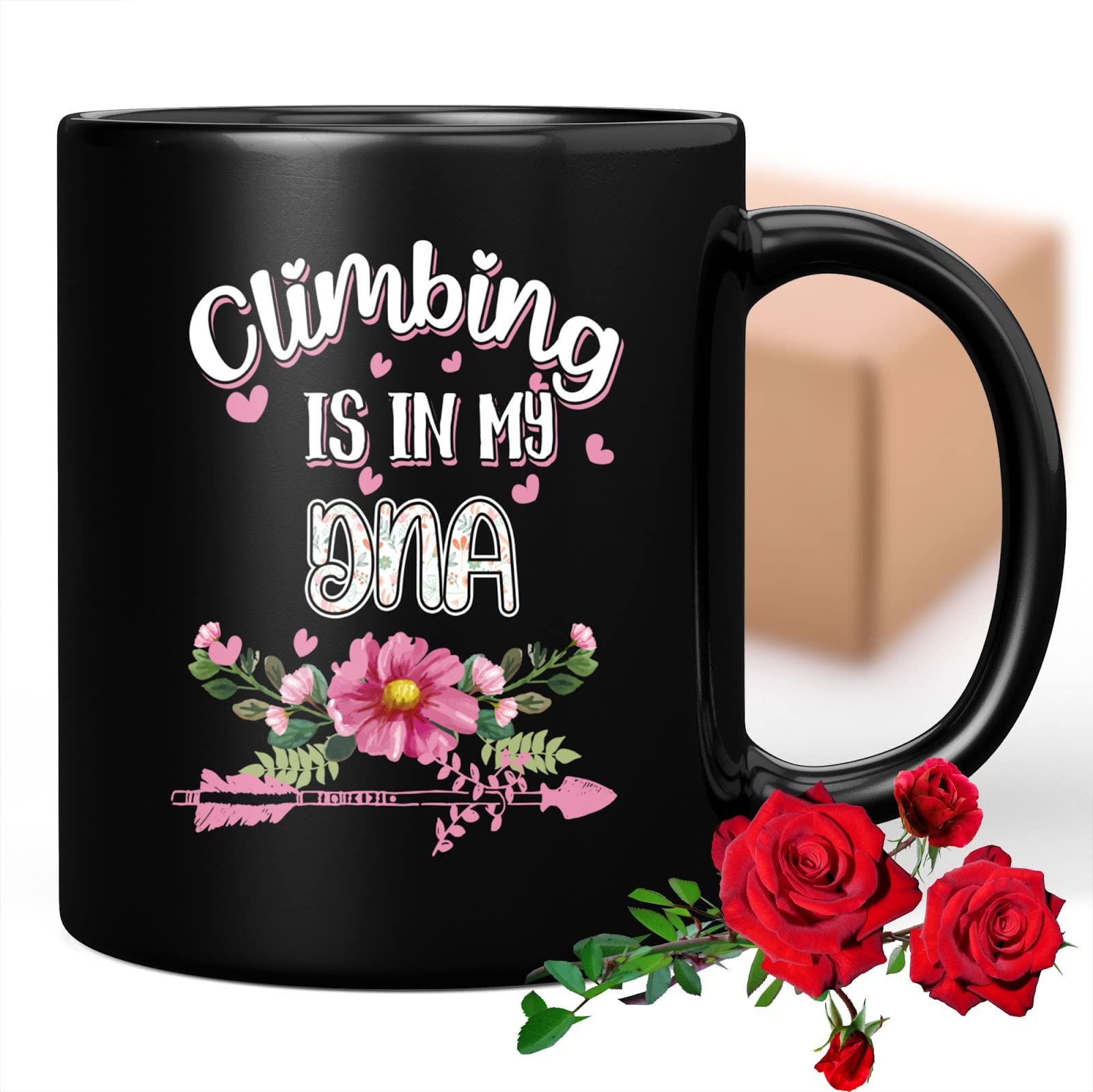 Funny Coffee Mug with Climbing Player Quote - Unique Gift for Men, Women, Coworkers & Family - Perfect for Birthday, Christmas & Special Occasions - Great for Office Use, Home Decor & Outdoor Adventures