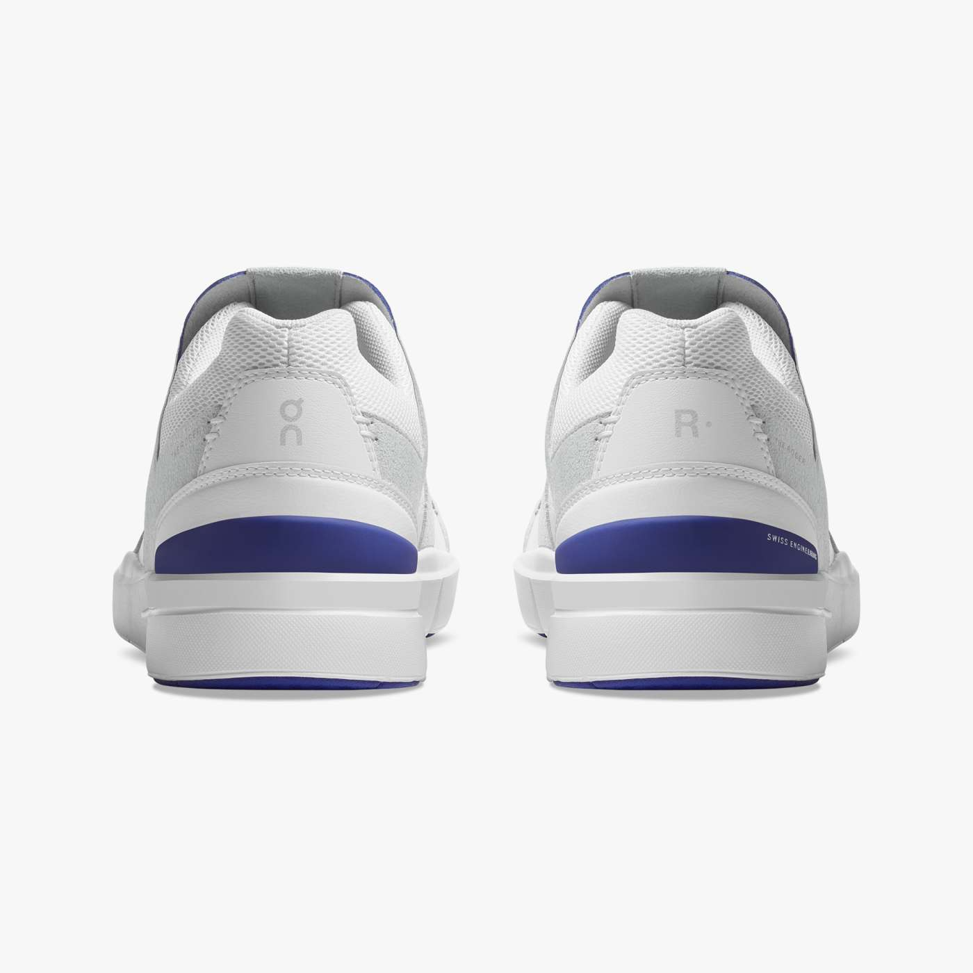 On Running Men's The Roger Clubhouse Sneakers - White/Indigo | Lightweight Running Shoes for Men | Perfect for Jogging, Gym Workouts & Casual Wear