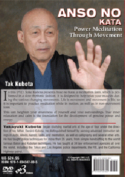 Tak Kubota Anso no Kata DVD - Authentic Karate Training & Self-Defense Techniques | Perfect for Martial Arts Enthusiasts & Home Practice