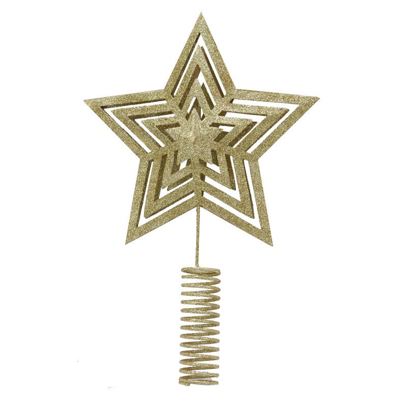 Premium Christmas Tree Topper Star - Deluxe Holiday Decor for Home & Party | Perfect for Xmas Tree Decorating, Gift Wrapping & Festive Celebrations