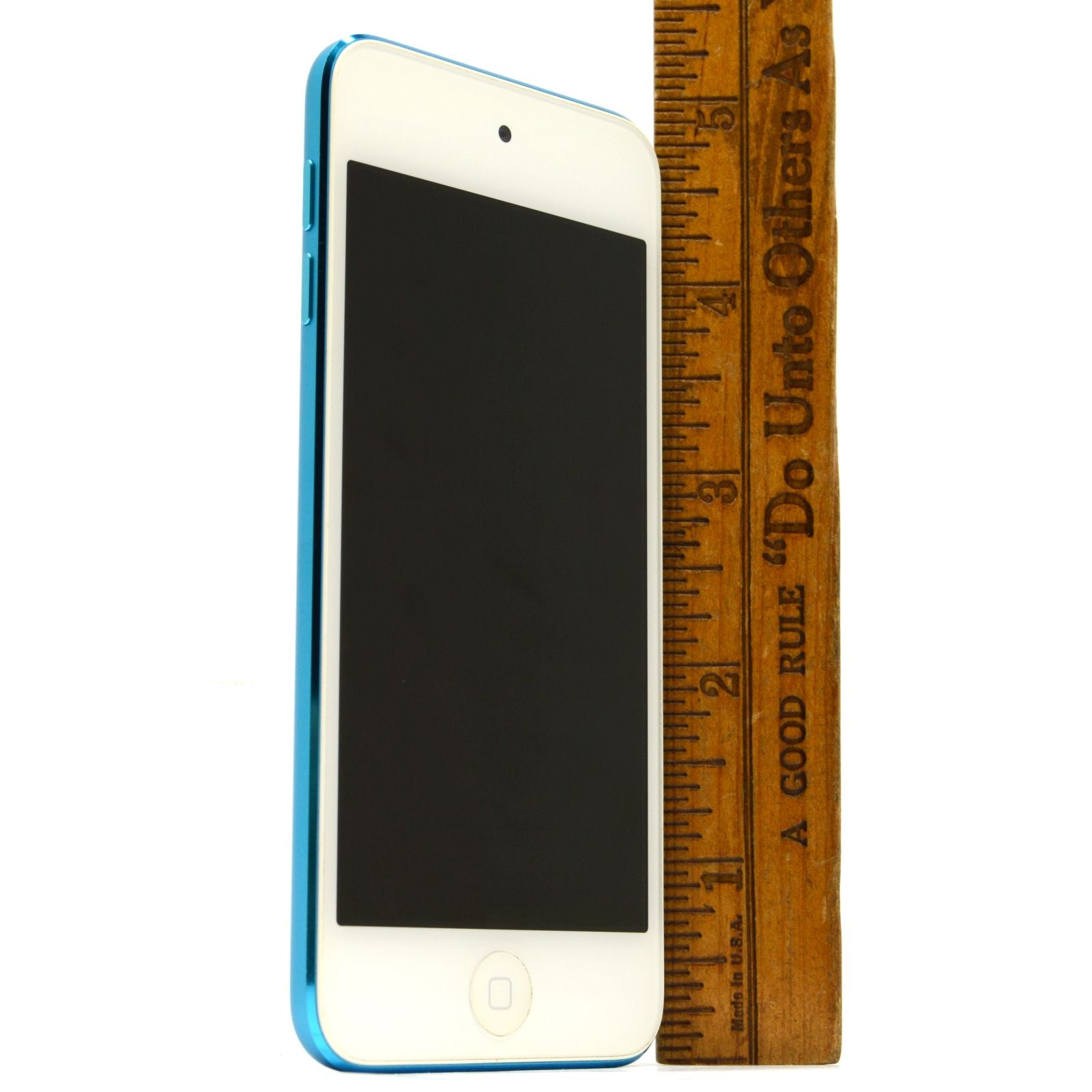 Refurbished Apple iPod Touch 5th Gen 32GB - White & Blue (Model A1421, MD717LL/A) - Perfect for Music, Gaming & Entertainment on the Go