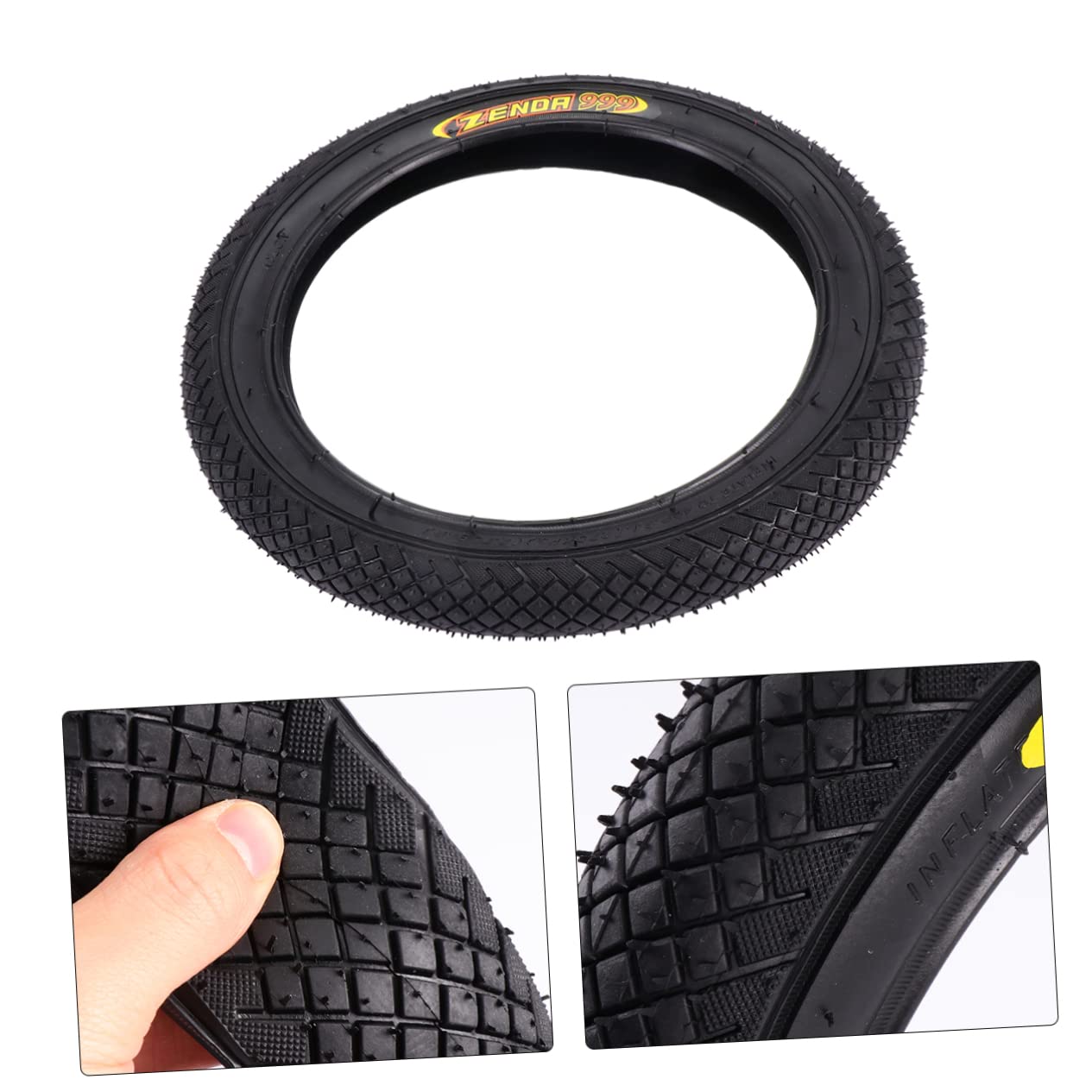 Veemoon Kids Bike Tire Repair Kit - Replacement Wheel & Tube for Balance Bikes, Strollers & Children's Bicycles | Durable Cycling Accessories for Easy Tire Fixes at Home or On-the-Go