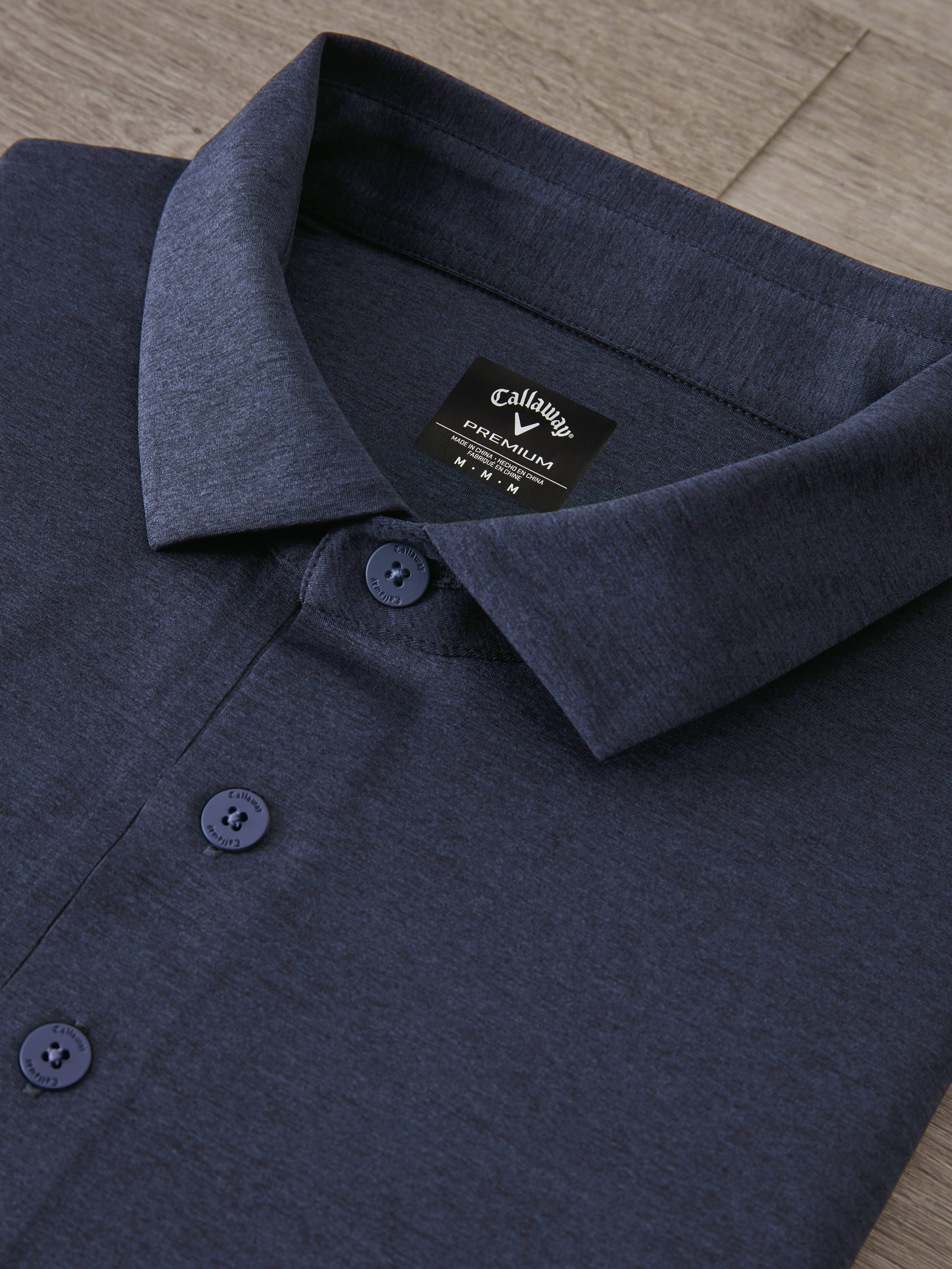Premium Men's Heather Soft Touch Golf Polo Shirt - Breathable, Moisture-Wicking & Comfortable for Golf, Casual Wear & Outdoor Activities