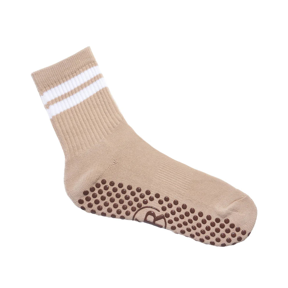 Non-Slip Grip Socks for Yoga, Pilates & Barre - Anti-Skid Workout Socks with Traction for Women & Men - Perfect for Dance, Gym & Home Exercise