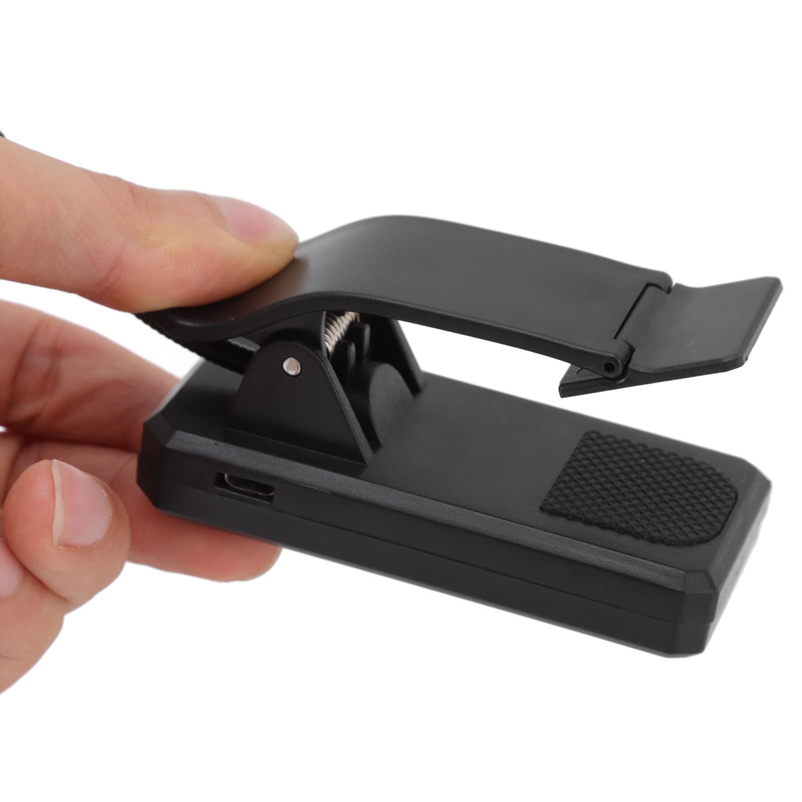 Clip-On Work Light with 9 Brightness Levels & Top Button Control - Portable Desk Lamp for Bedroom, Crafting, and Display - Adjustable Clamp Light with 3 Lighting Modes