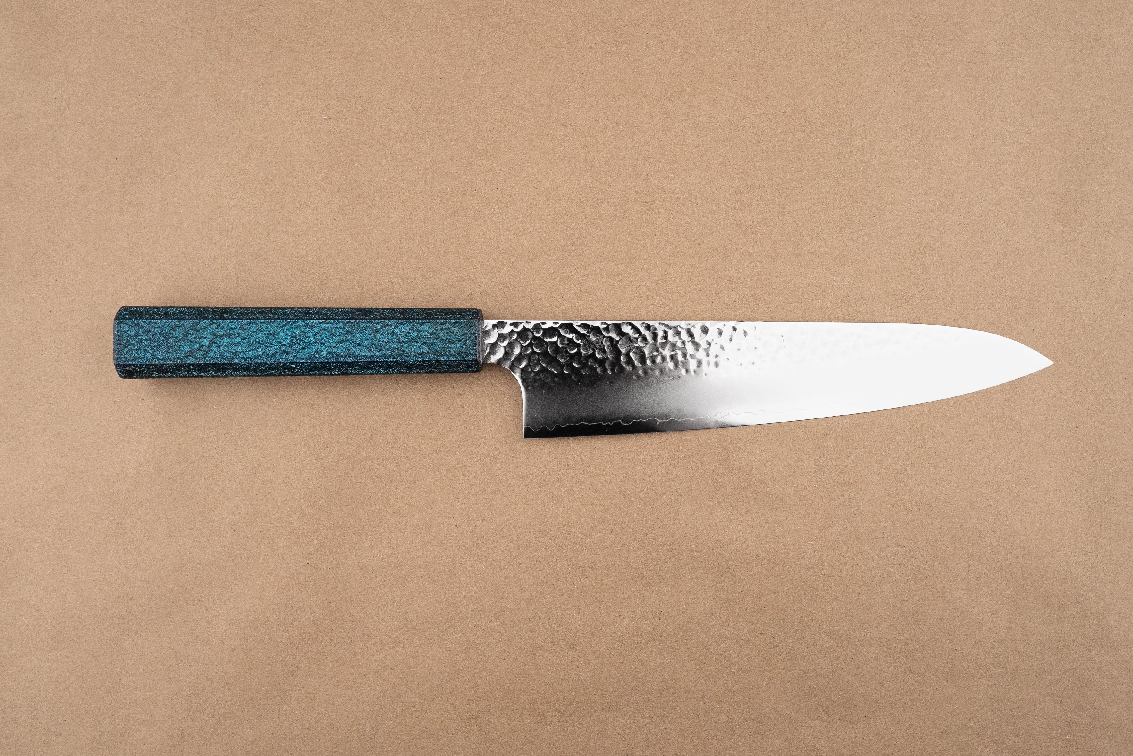 Premium Seki Kanetsugu Shiun Gyuto 200mm Japanese Chef Knife - High Carbon Stainless Steel Blade for Professional Cooking, Slicing, and Precision Cutting